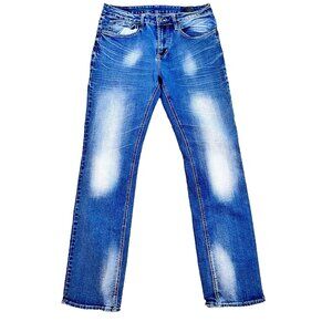 Buffalo Men’s Jeans 33" x 32 Six-X David Bitton 1972 Distressed